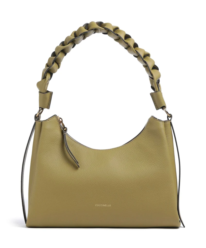 Coccinelle Boheme Grana Double Schultertasche seagrass/sandshell