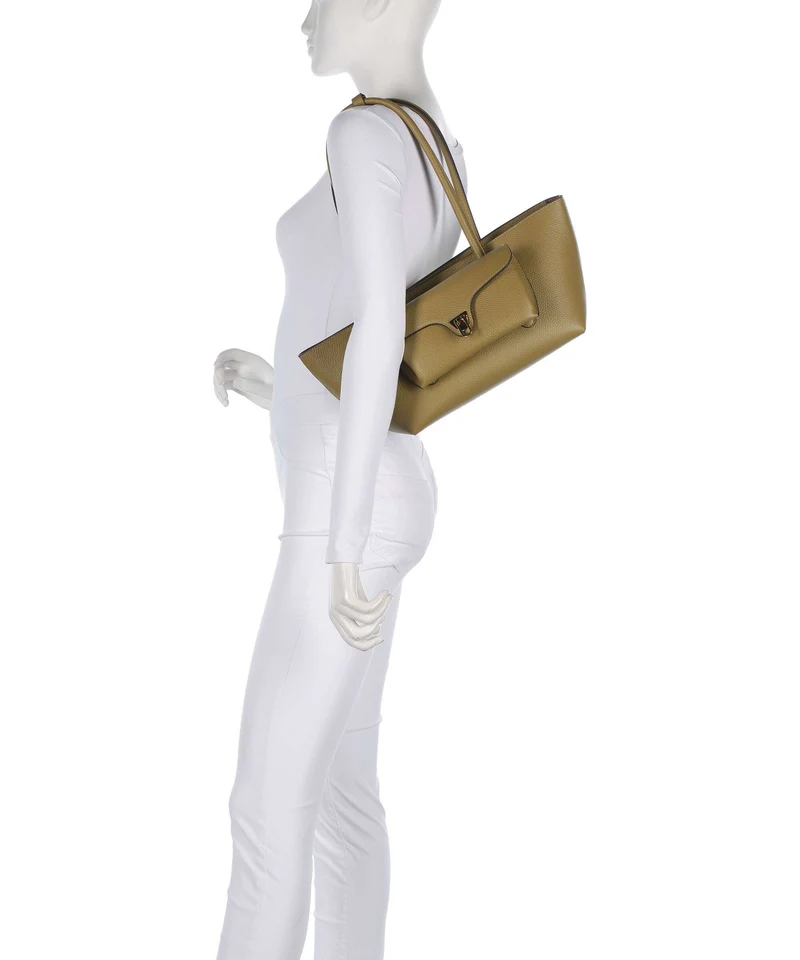 Coccinelle Beat Double Schultertasche seagrass