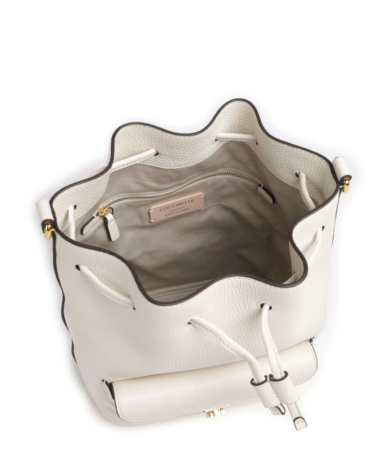 Coccinelle Beat Generation Bucket Handtasche pearl