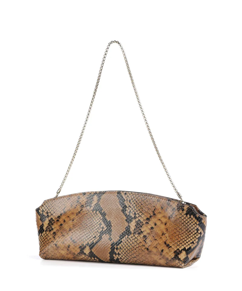 Abro Pitone Ballroom Schultertasche cuoio