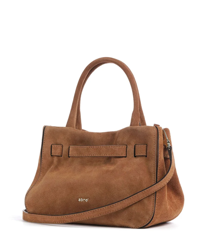 Abro Suede Jill Handtasche cuoio