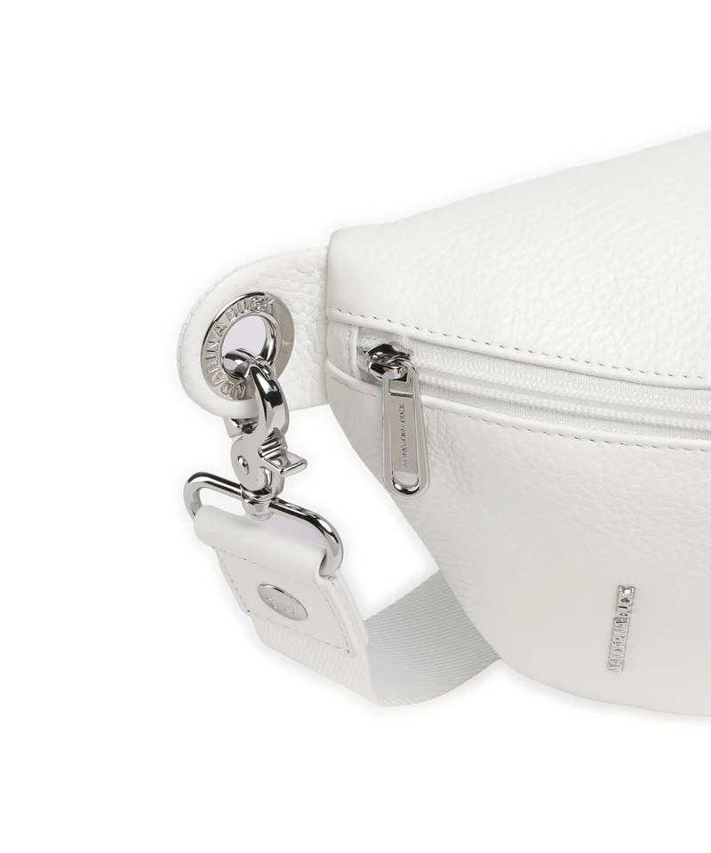 Mandarina Duck Mellow Leather Gürteltasche blanc