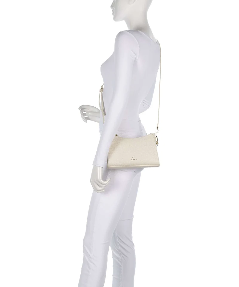 Aigner Ivy S Schultertasche macadamia white