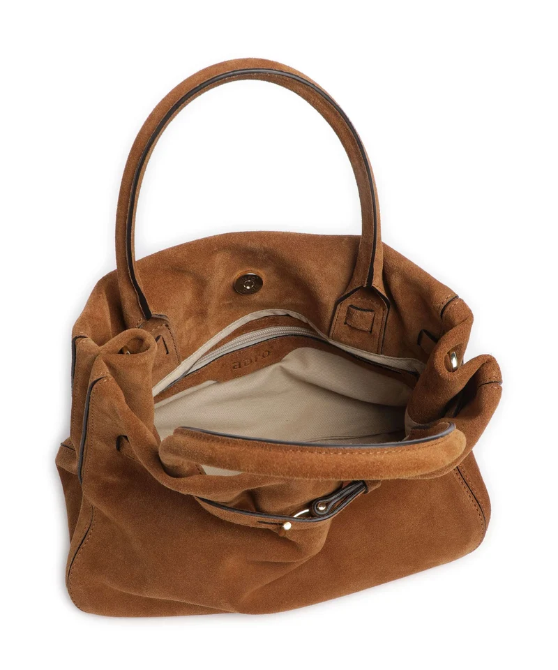 Abro Suede Jill Handtasche cuoio