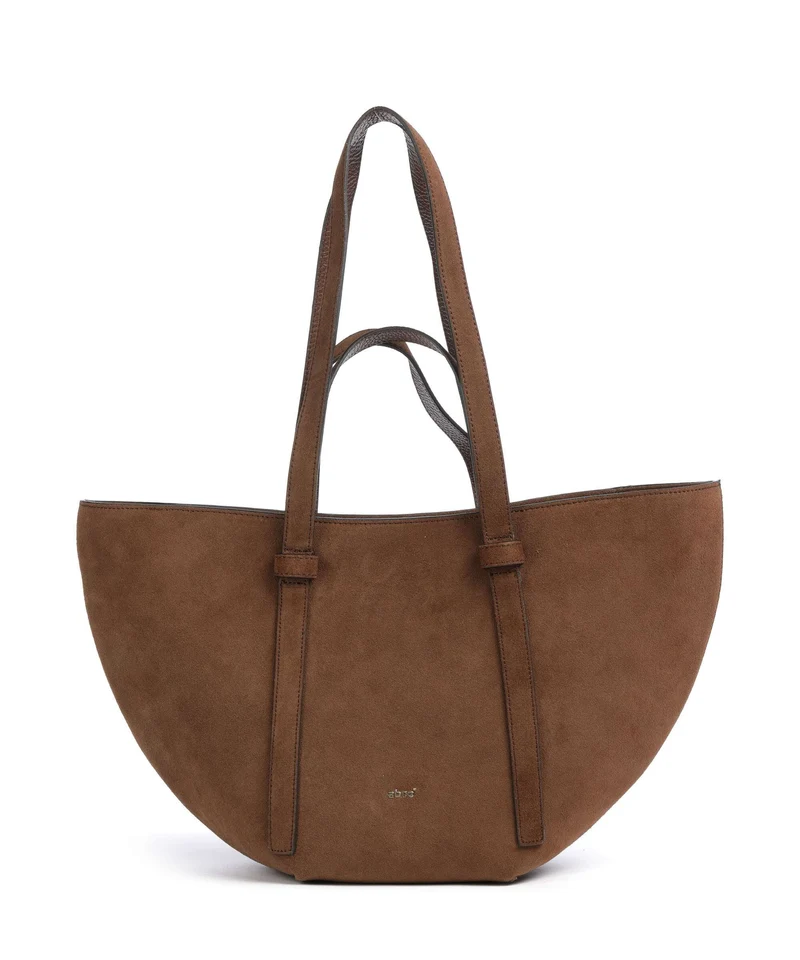 Abro Suede Cosmo Medium Shopper wood