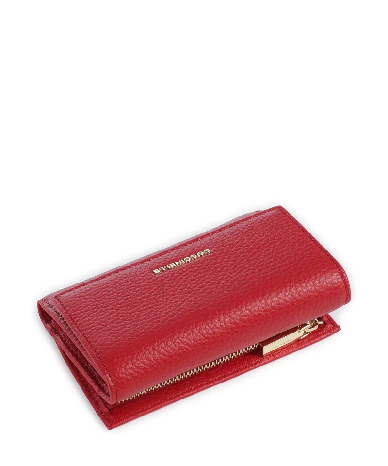 Coccinelle Metallic Soft Geldbörse scarlet