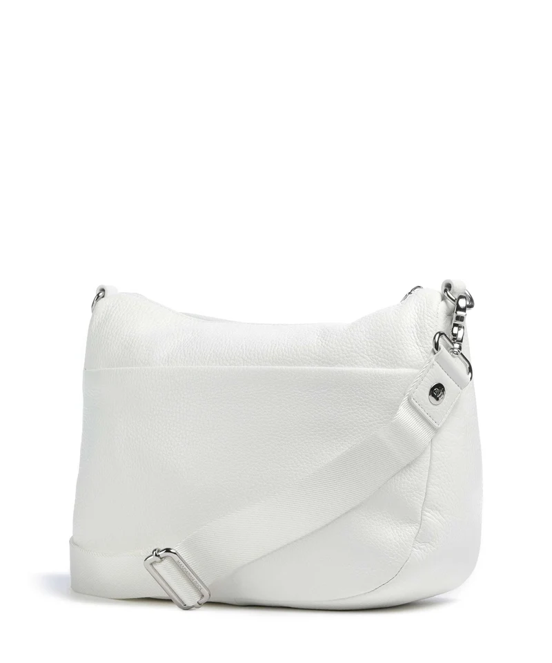 Mandarina Duck Mellow Leather Umhängetasche blanc
