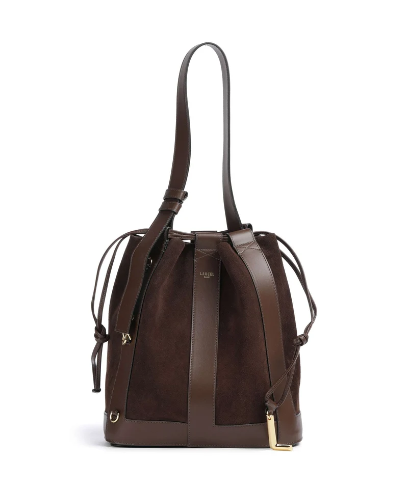 Lancel Elles M Bucket Handtasche coconut