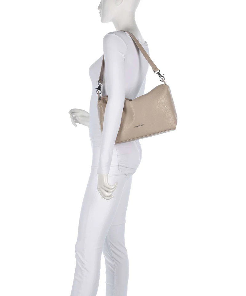 Mandarina Duck Mellow Leather Schultertasche warm taupe