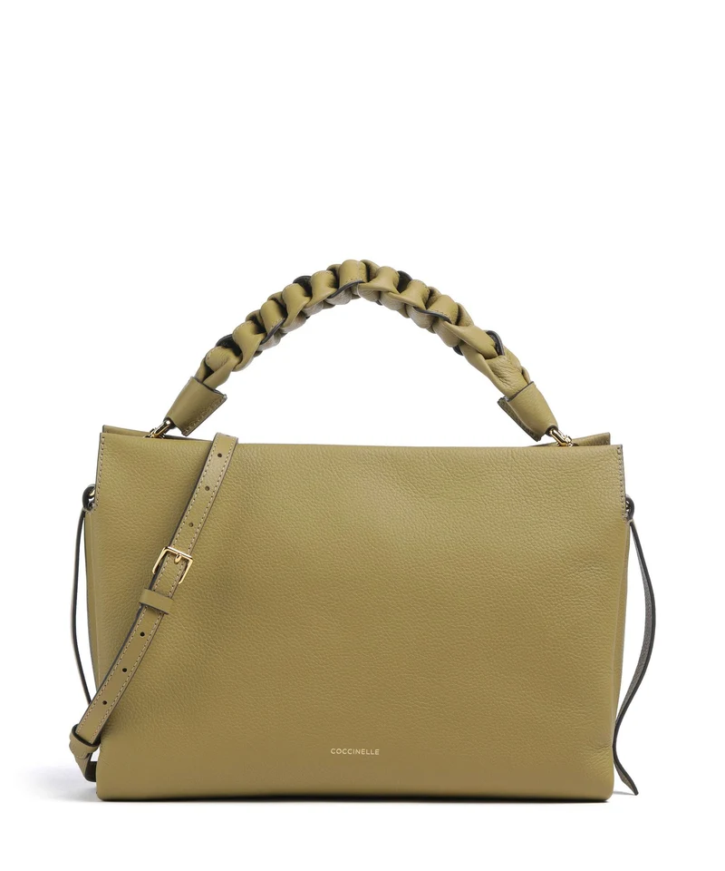 Coccinelle Boheme Grana Double Beuteltasche seagrass/sandshell