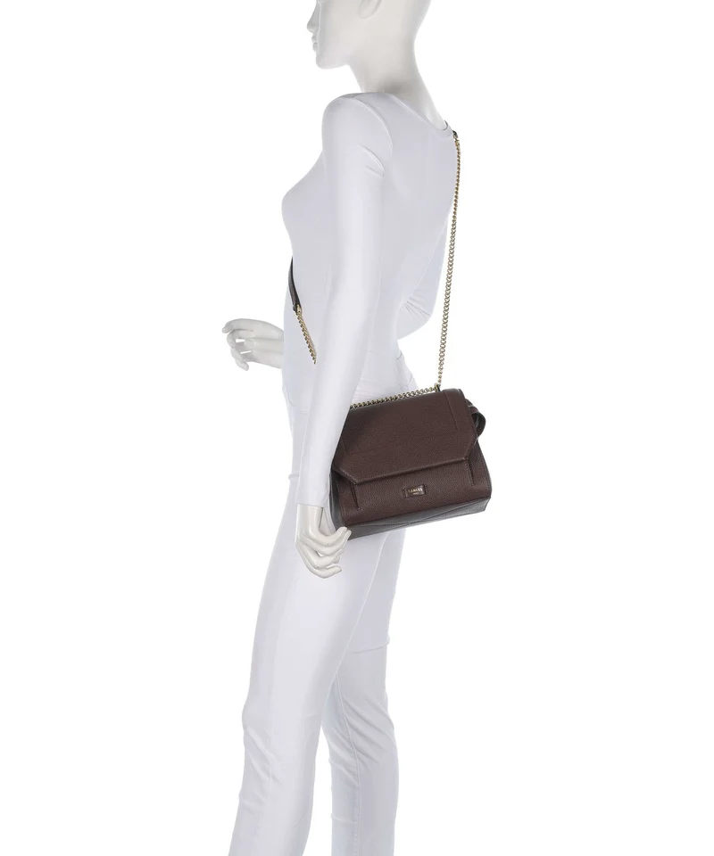 Lancel Ninon M Schultertasche coconut
