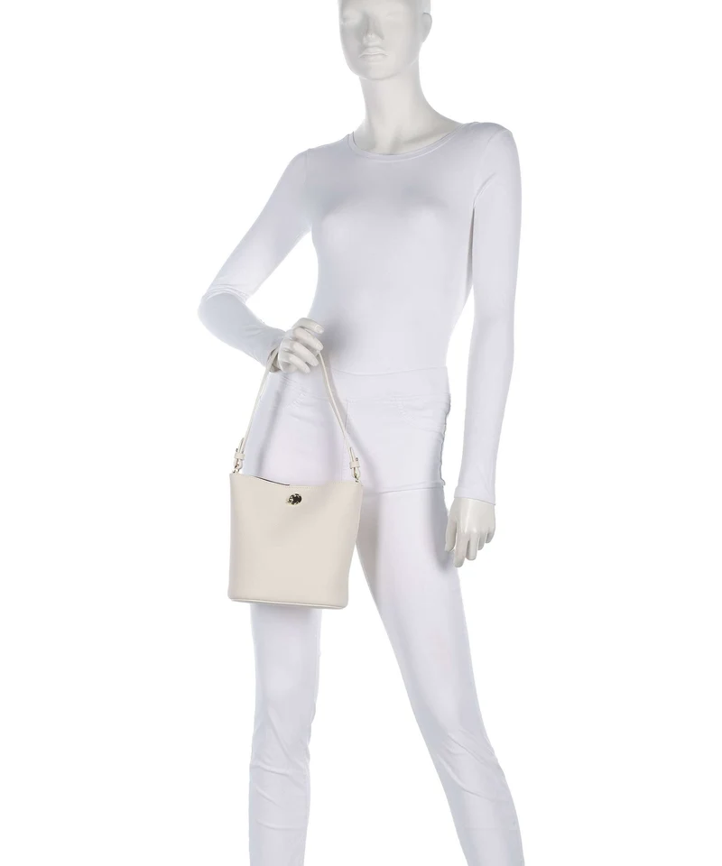 Coccinelle Nikla Bucket Handtasche pearl/cognac