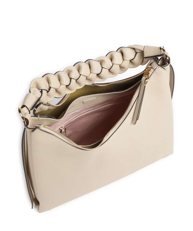 Coccinelle Boheme Grana Double Beuteltasche sandshell/seagrass