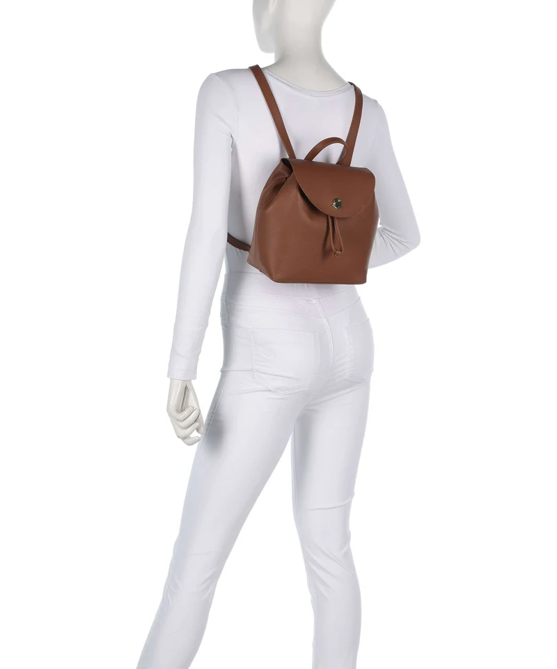 Coccinelle Nikla Rucksack cognac/noir
