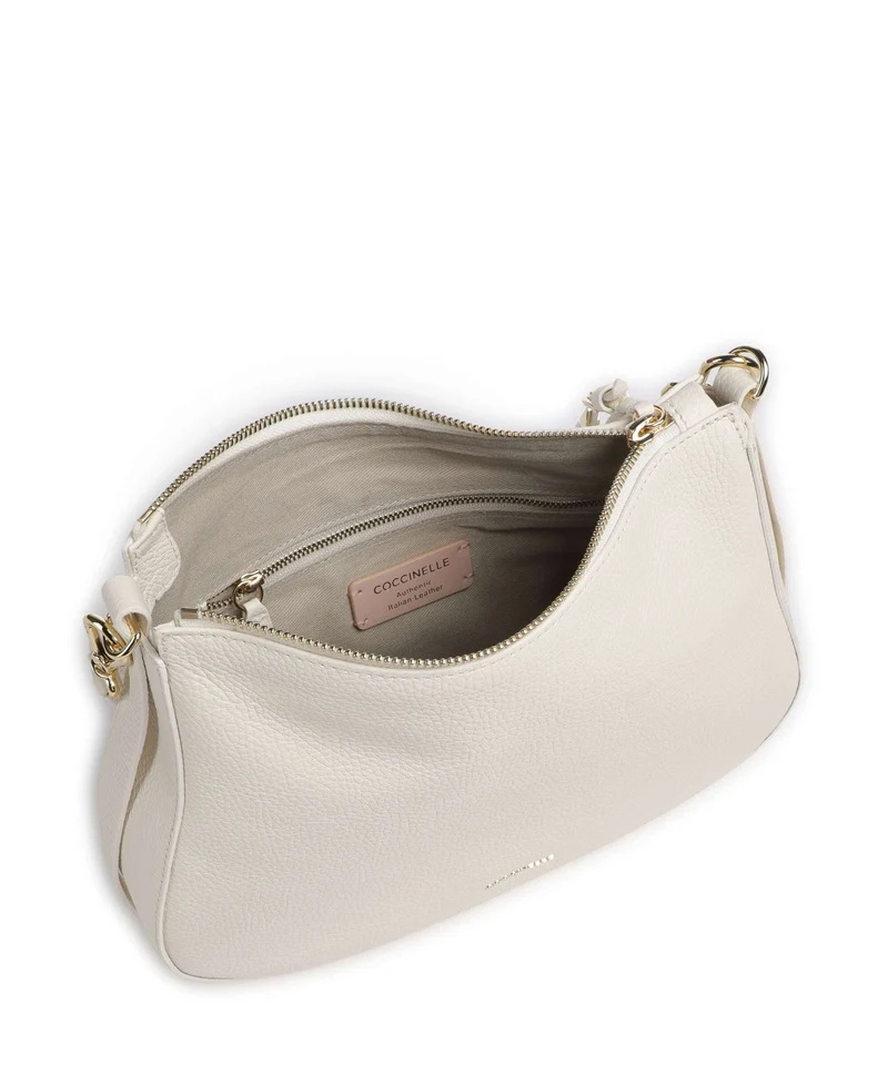 Coccinelle Nory Beuteltasche pearl