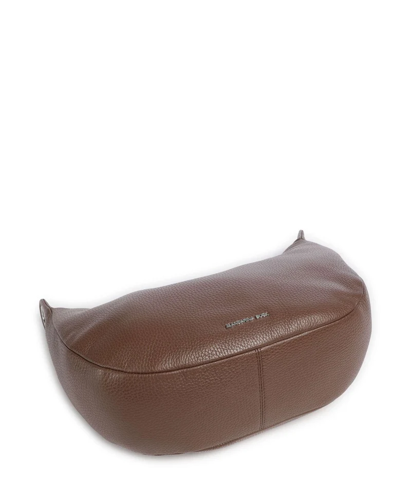 Mandarina Duck Mellow Leather Schultertasche milk chocolate