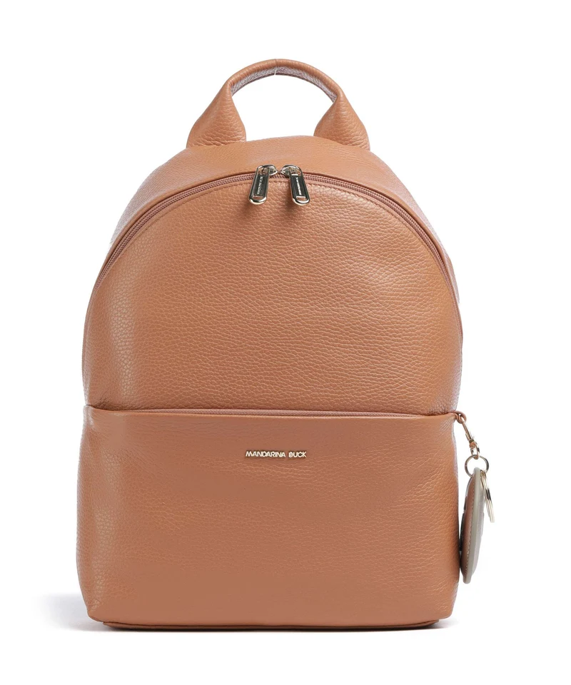 Mandarina Duck Mellow Leather Rucksack pecan nut
