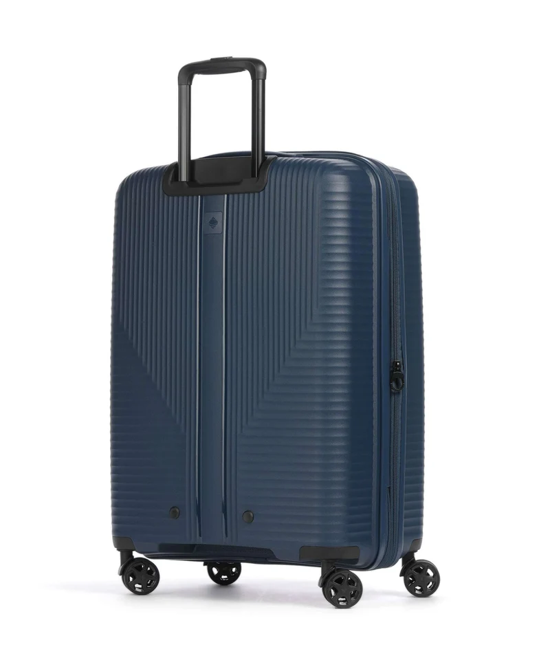 Travelite Air Stripe Slim 4-Rollen Trolley Set navy