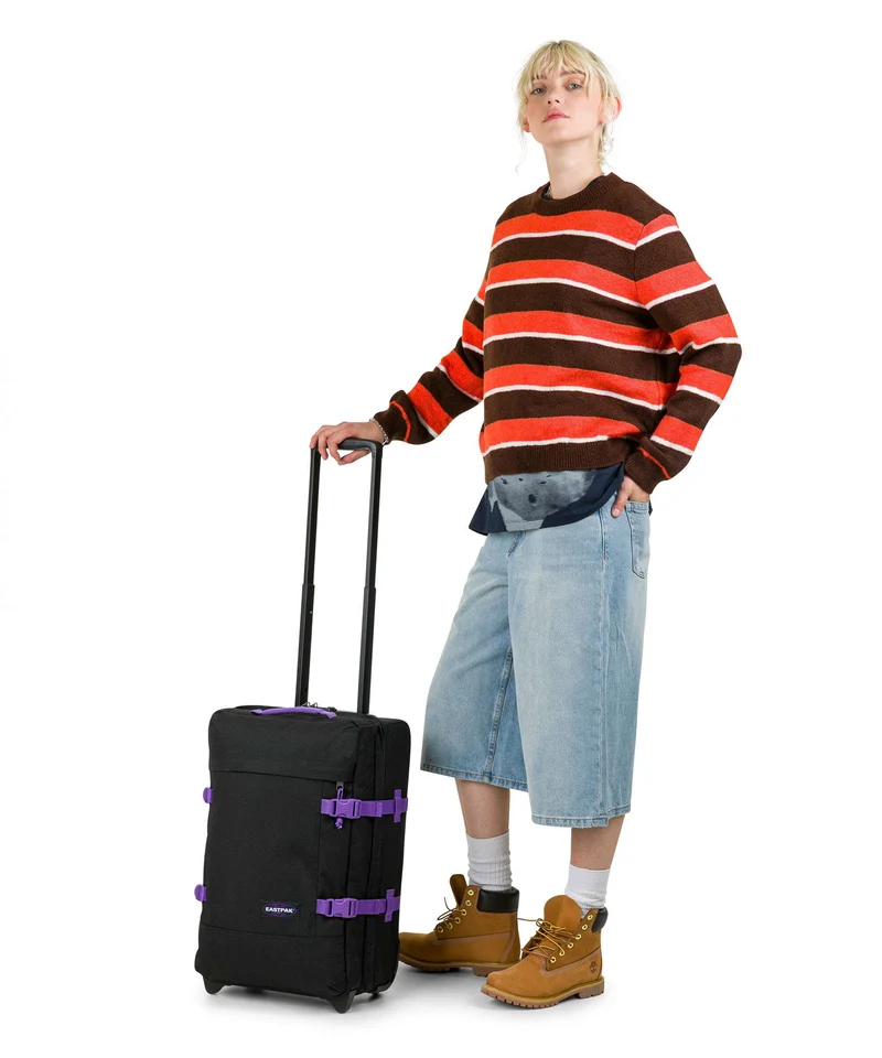 Eastpak Tranverz S Rollenreisetasche kontrast vineyard