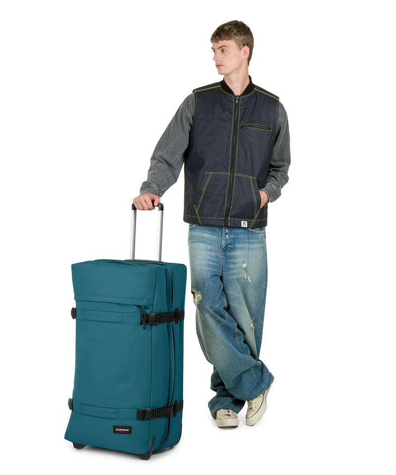 Eastpak Transit'R L Rollenreisetasche jade teal