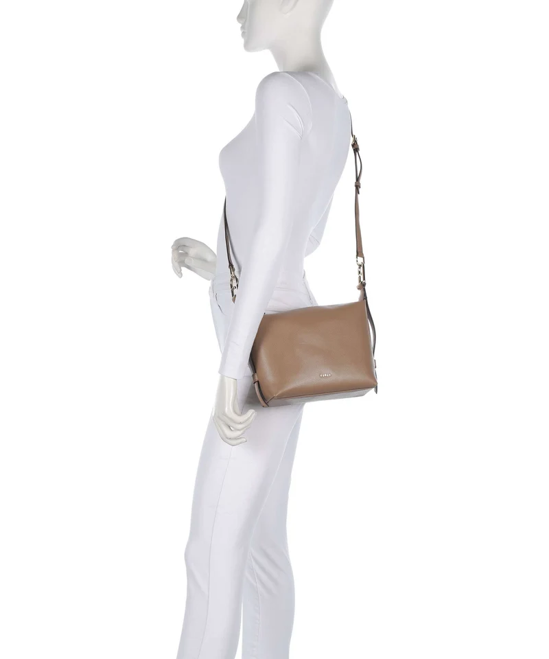 Furla Tonie Mini Schultertasche toffee