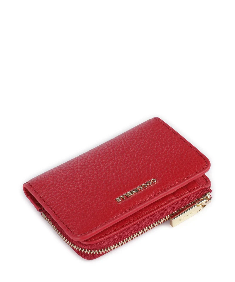 Coccinelle Metallic Soft Geldbörse scarlet