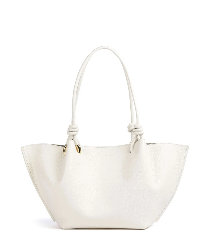 Coccinelle Finn Beuteltasche pearl