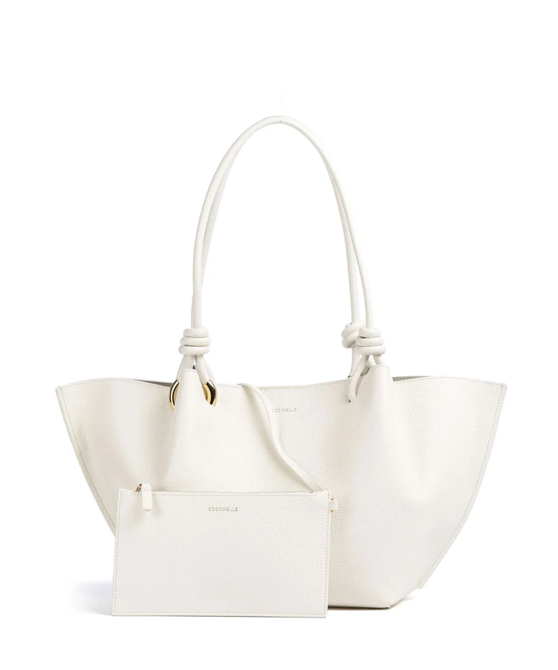 Coccinelle Finn Beuteltasche pearl