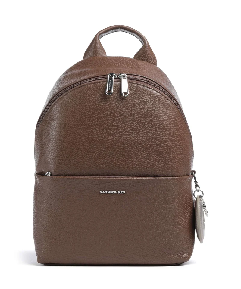 Mandarina Duck Mellow Leather Rucksack milk chocolate