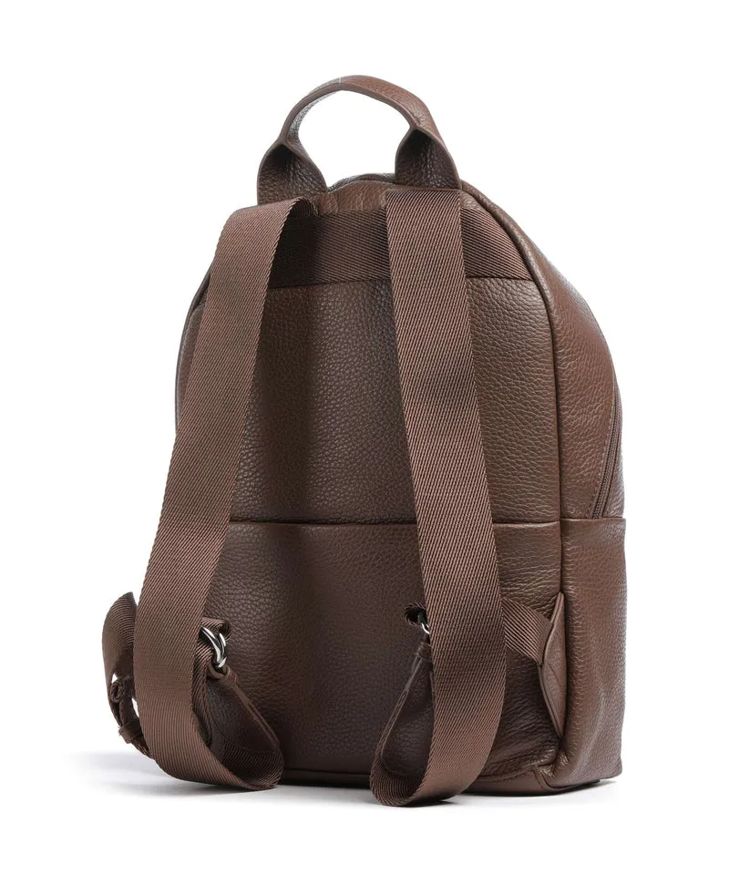 Mandarina Duck Mellow Leather Rucksack milk chocolate