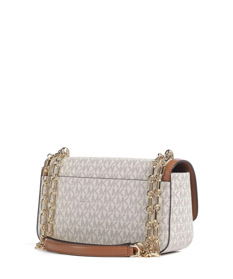 Michael Kors Tribeca Large Schultertasche vanilla/acorn