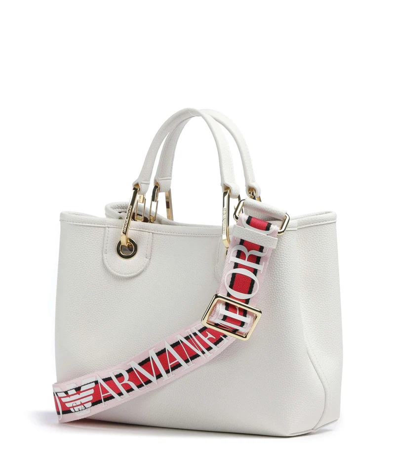 Emporio Armani My EA Handtasche white/brown