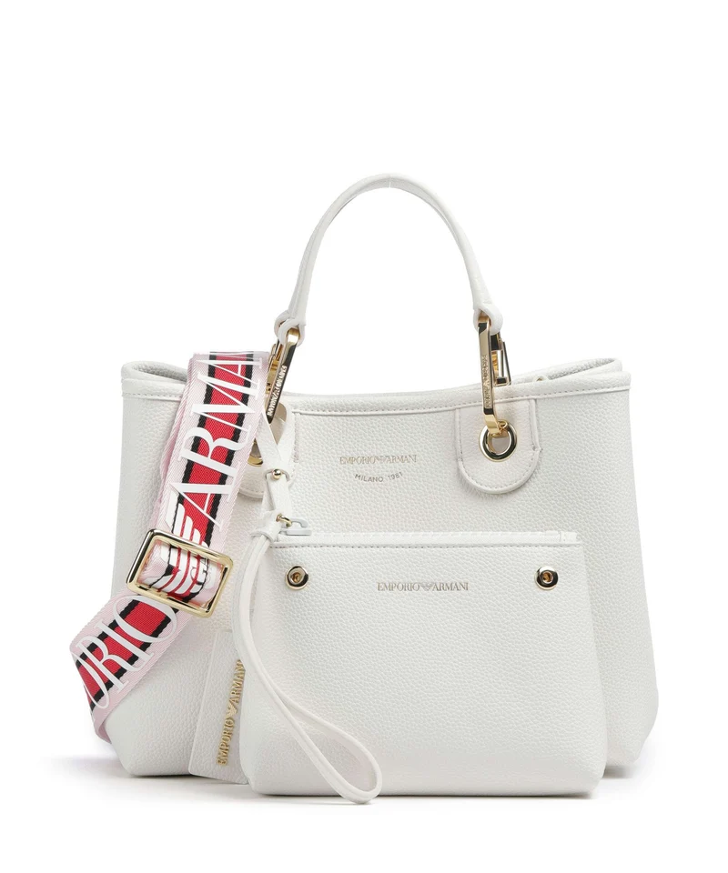 Emporio Armani My EA Handtasche white/brown