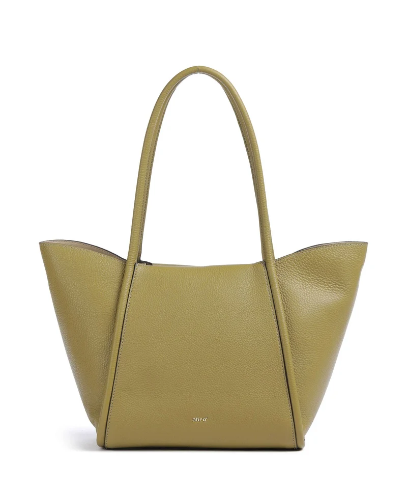 Abro Agave Willow Small Shopper mud