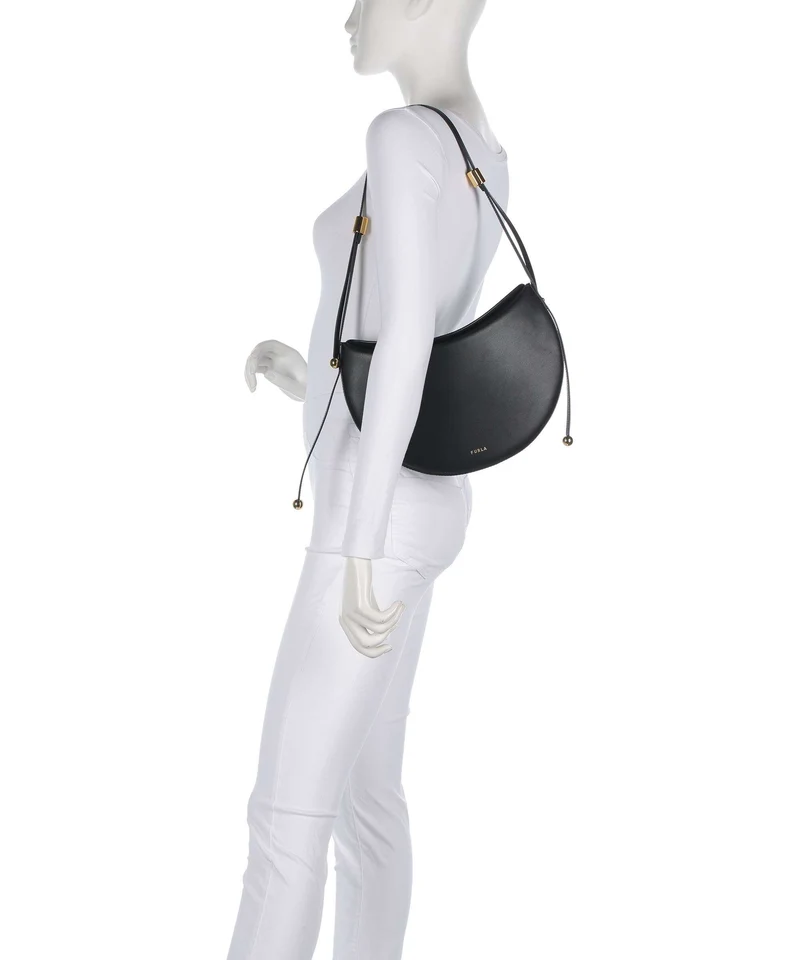 Furla Moonstone M Schultertasche nero
