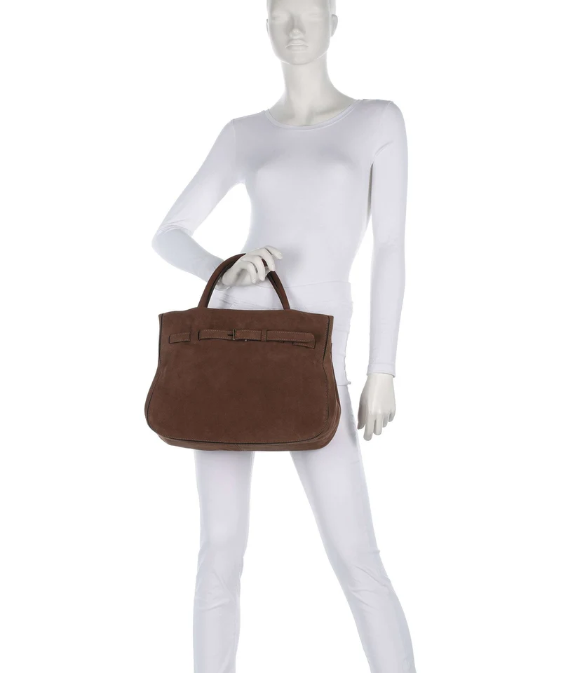 Abro Suede Jill Handtasche wood