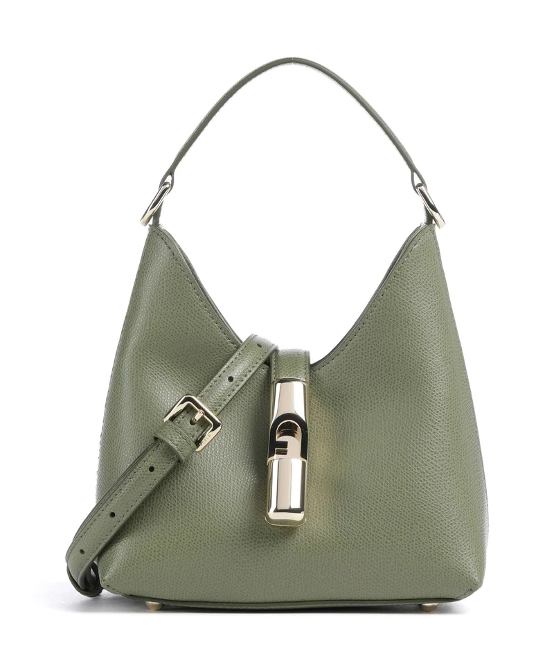 Furla Iride Mini Umhängetasche avocado