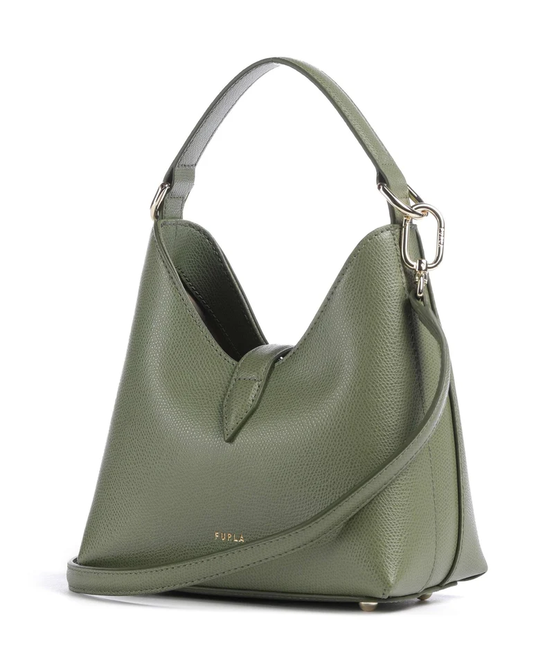 Furla Iride Mini Umhängetasche avocado