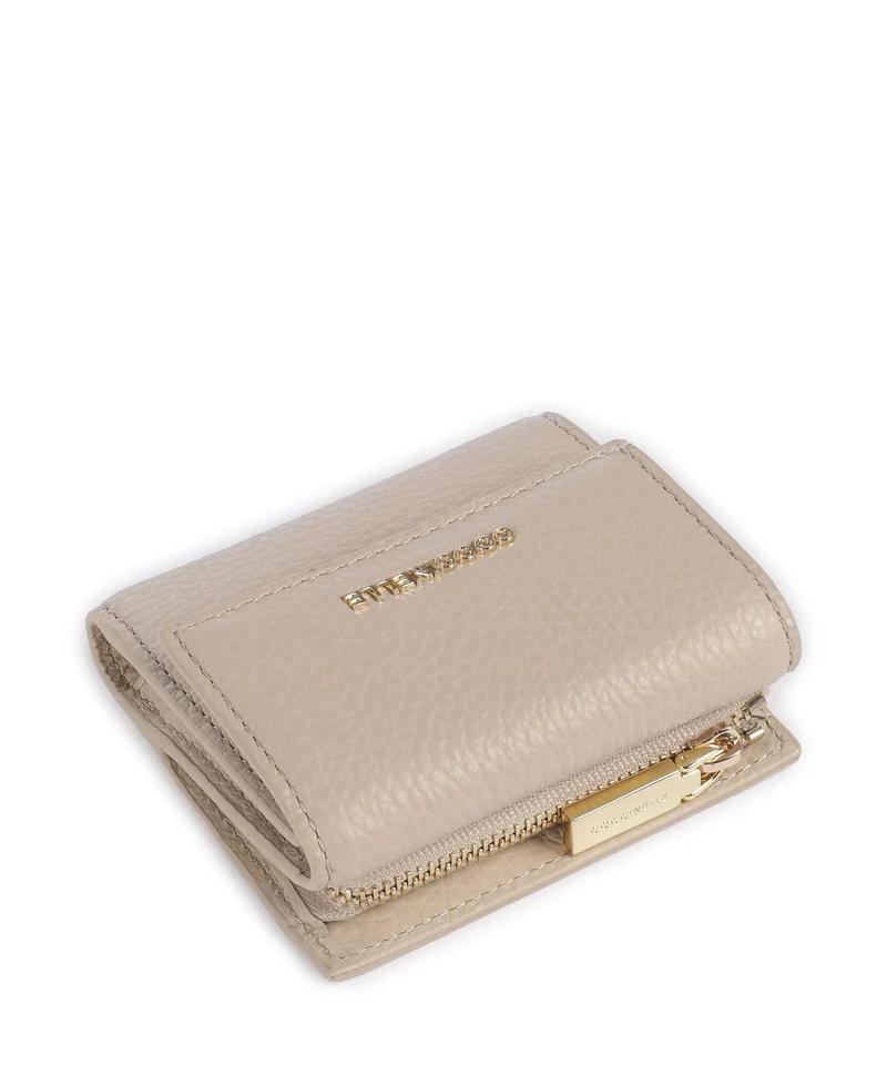 Coccinelle Metallic Soft Geldbörse sandshell