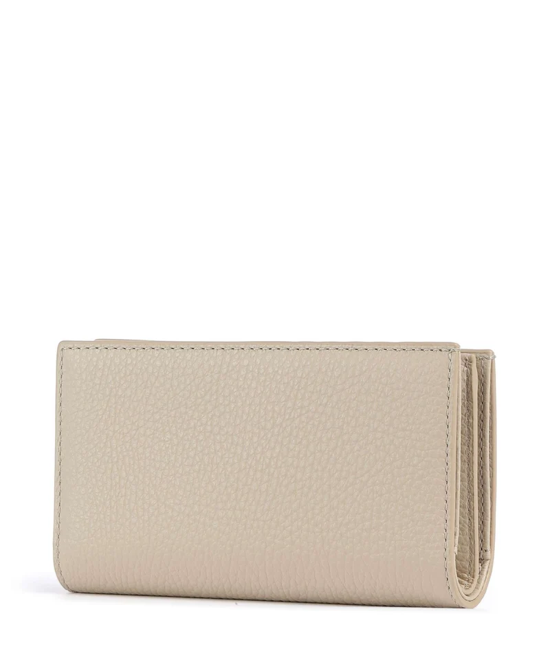 Coccinelle Metallic Soft Geldbörse sandshell