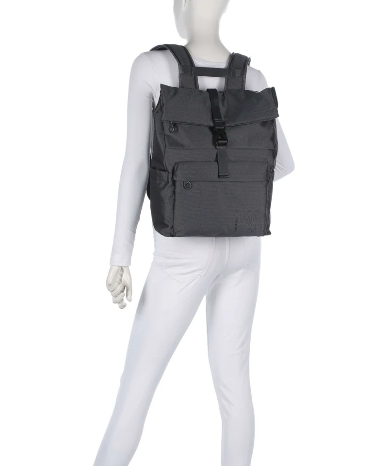 Mandarina Duck MD20 Rolltop Rucksack steel