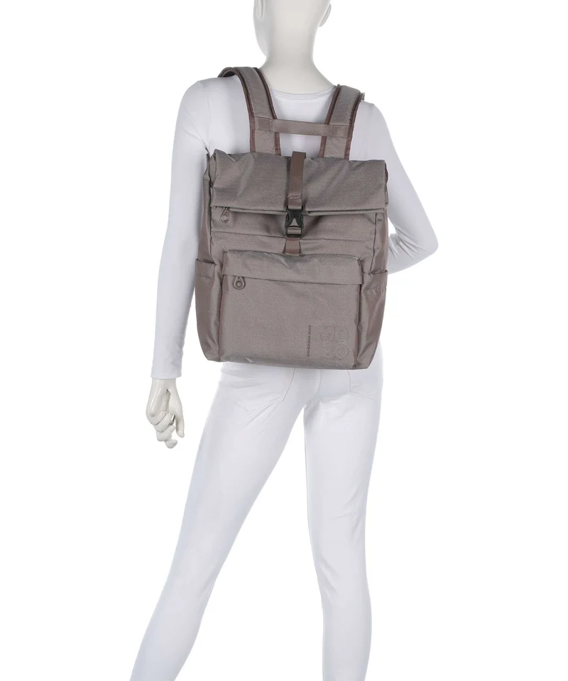 Mandarina Duck MD20 Rolltop Rucksack taupe