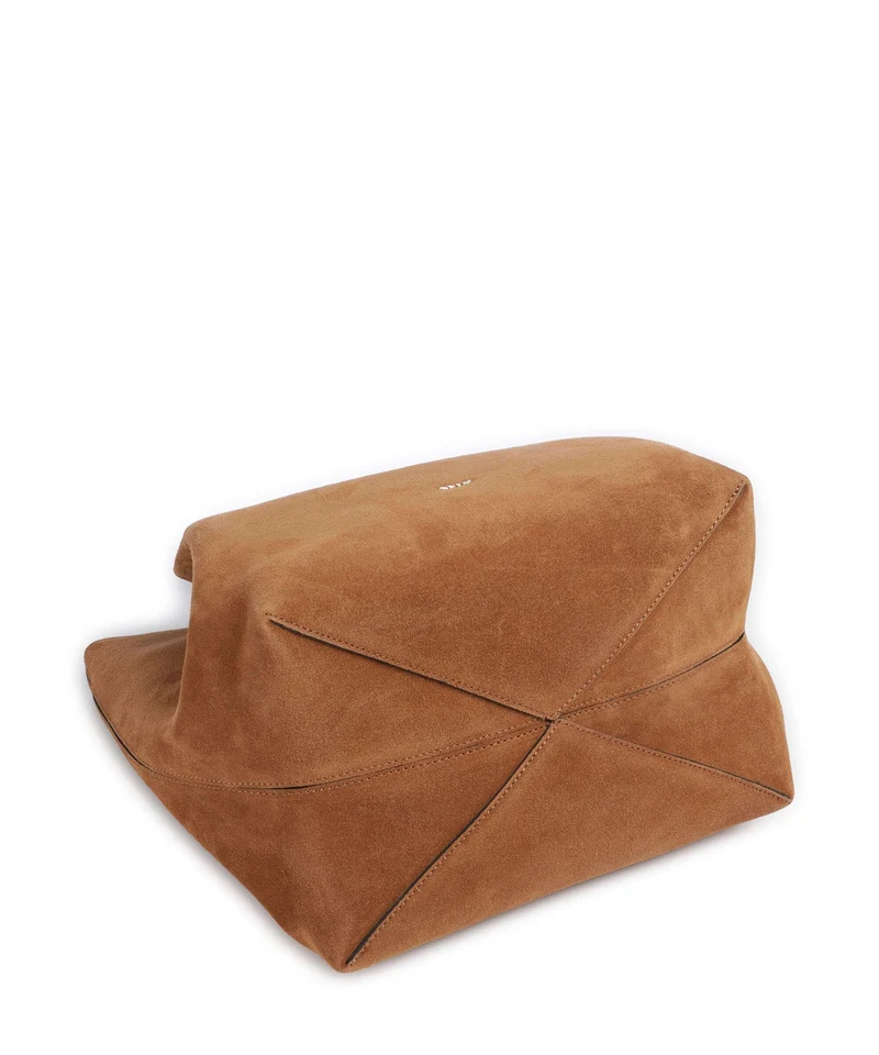 Abro Suede Essential Medium Handtasche cuoio