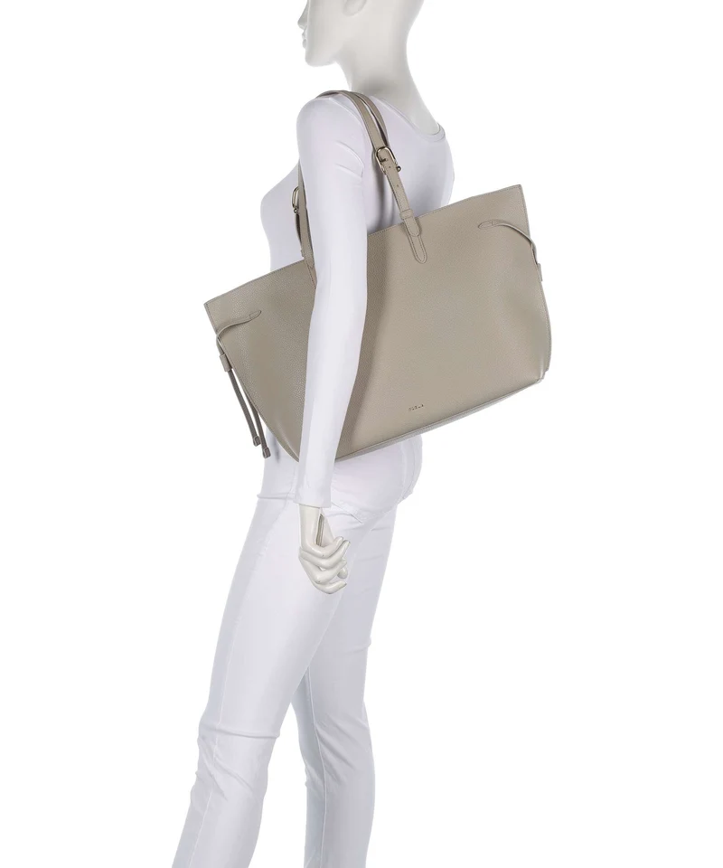 Furla Ava L Shopper linen/urban gray