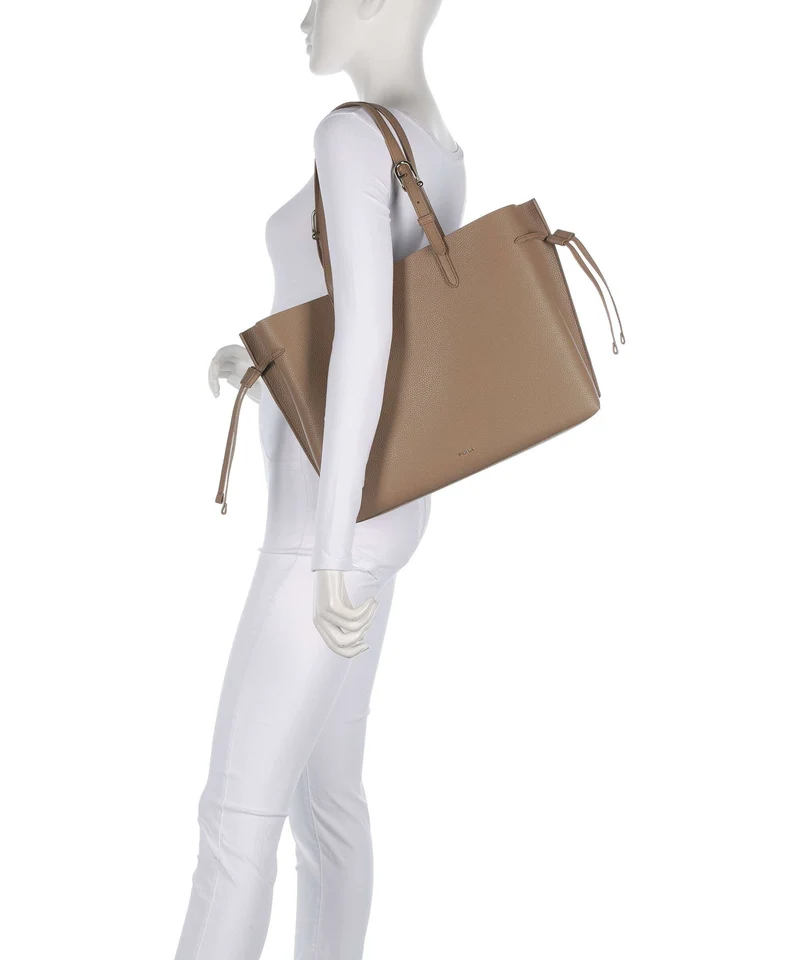 Furla Ava L Shopper toffee/nero