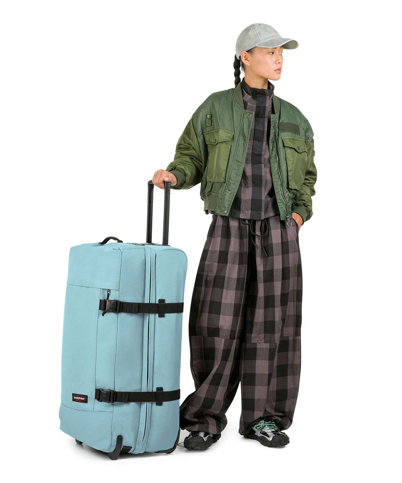 Eastpak Tranverz L Rollenreisetasche waterfall blue