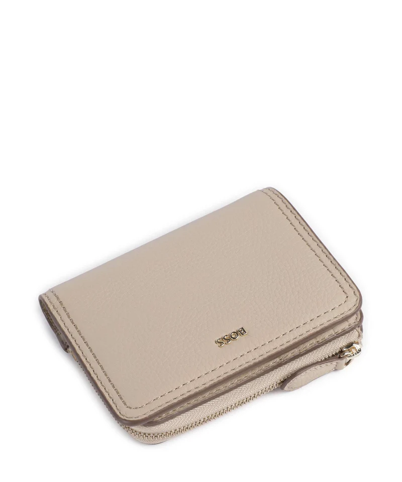 BOSS Lenah Geldbörse light beige