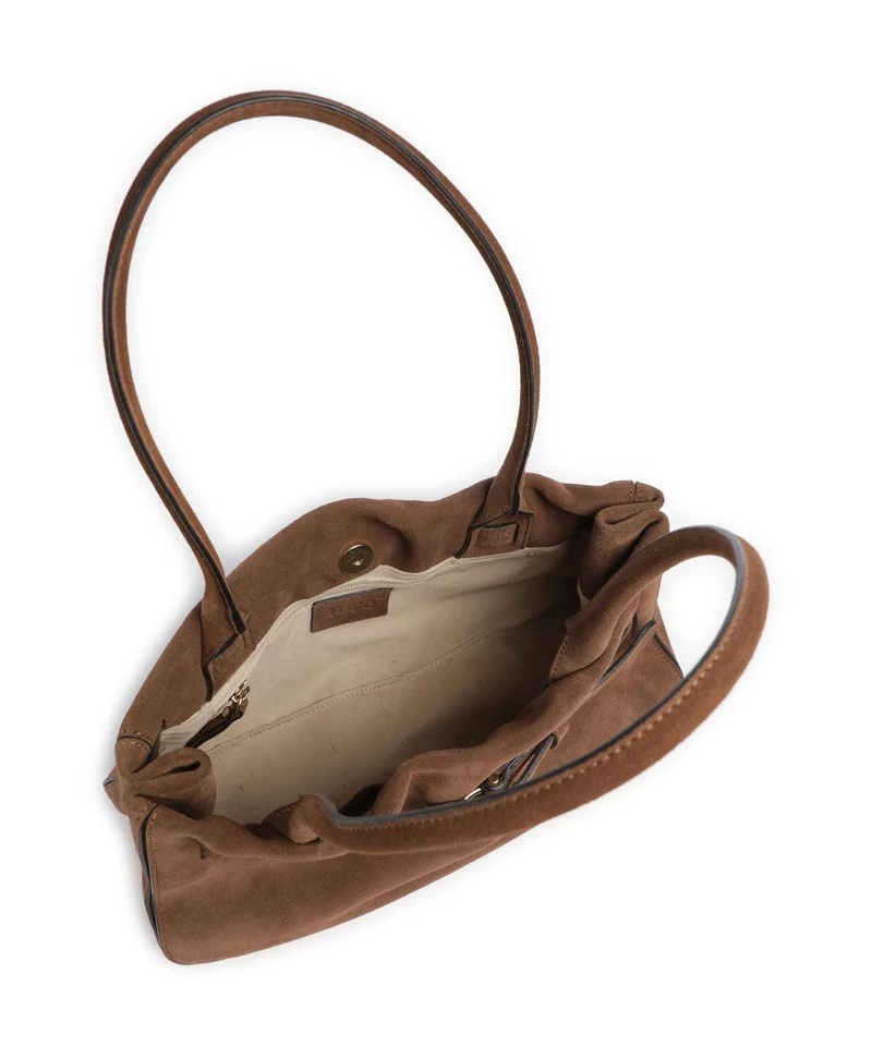 Abro Suede Jill Schultertasche wood