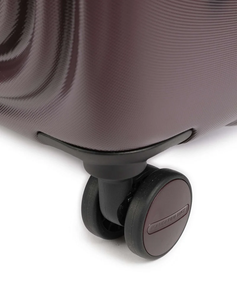 Mandarina Duck Logoduck+ 4-Rollen Trolley choco ice