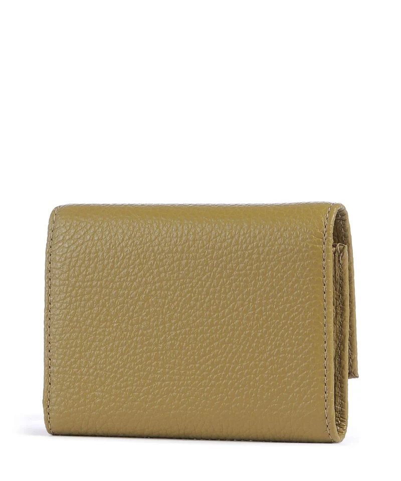 Coccinelle Metallic Soft Geldbörse seagrass